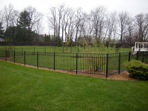 Regis 3233 Black Aluminum Fence