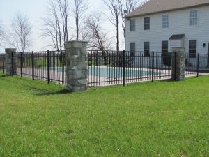 Regis 3220 Pool Code Aluminum Fence
