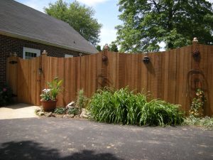 Concave Privacy Fence