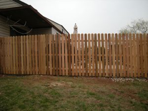 Spaced Red Cedar Semi Privacy