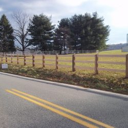 wooden fences and gates