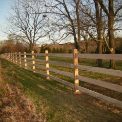 4 Rail Slip Board fence