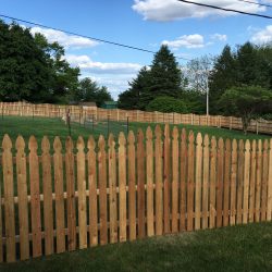 Red Cedar French Gothic Concave Picket