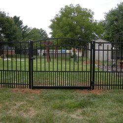 commercial aluminum fence and gate inspiration