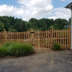 french gothic style wood fence company