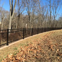 regis brand aluminum fence panels for commercial properties