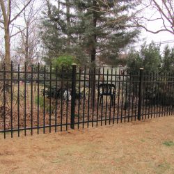 top quality residential aluminum fence ideas