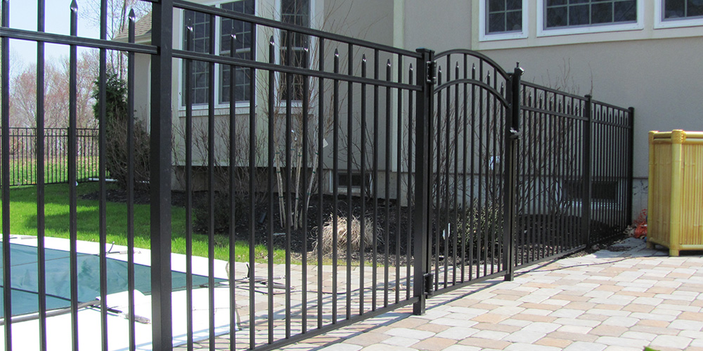 Aluminum Fencing Upgrade from Wooden
