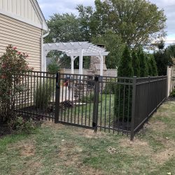 chester county aluminum fence panel inspiration