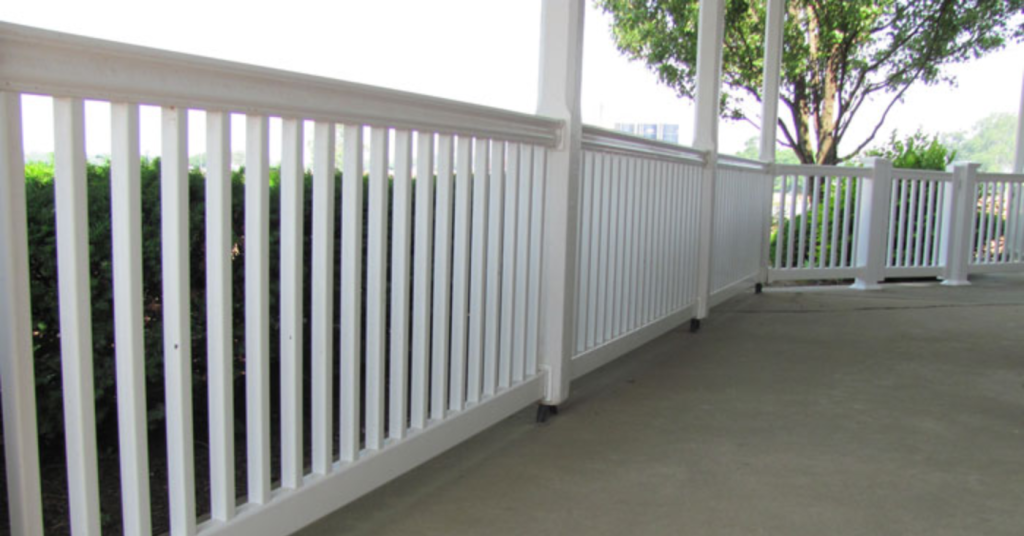 best railing material for outdoor porch