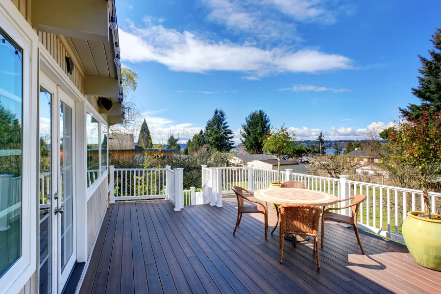 materials deck installation