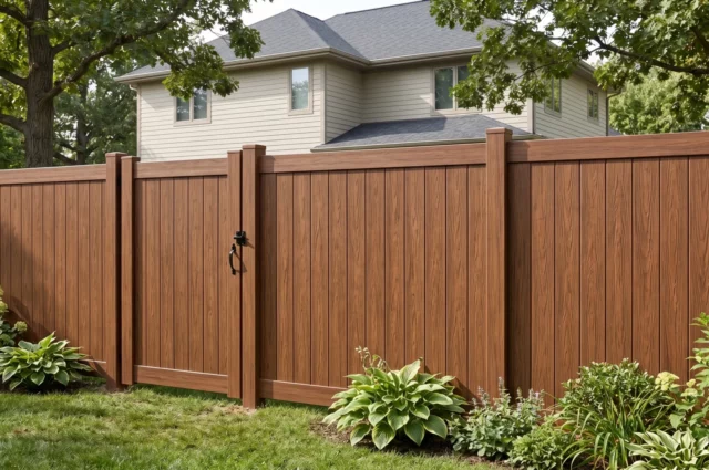 Wood Grain Vinyl Fence vs Real Wood: What to Know