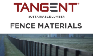 tangent fence materials
